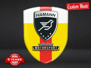 Hamann Silicone sticker Superior Design Sleek Vehicle Labels